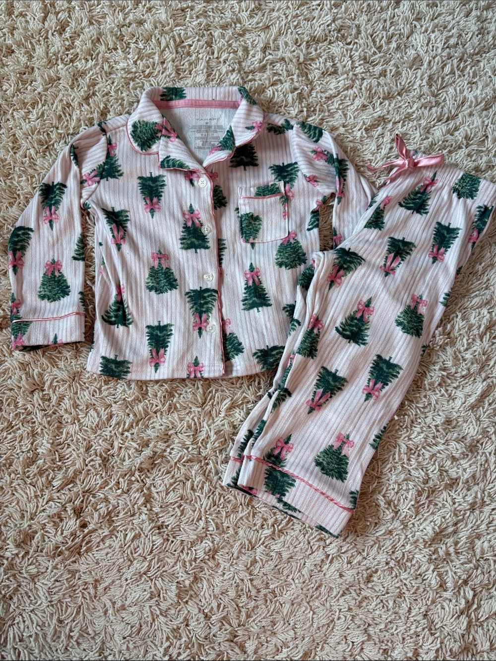 Tahari Christmas tree bow Jammies